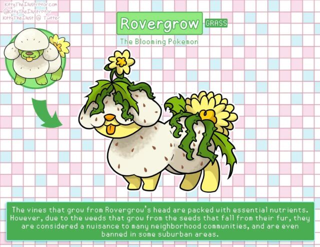 Congratulations! Your Dandiwan has evolved into Rovergrow!

#pokemonart #pokemonscarletandviolet #pokemon #fakemondesigns #fakemon #fakemonreveal